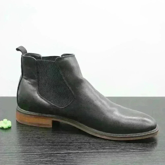 Ashford Hayes Porter Black Leather Chukka Boots main image 7